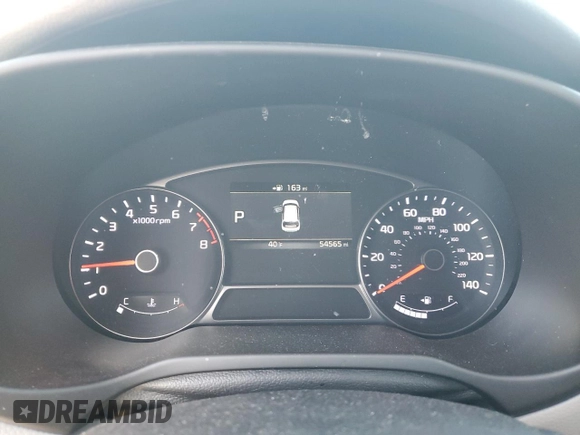 2017 Kia Soul + with VIN KNDJP3A52H7436847, listed as a Copart auction lot 45843135 with 54,565 mi miles and Salvage Title. Bid and sale history available at DreamBid. Image 9.