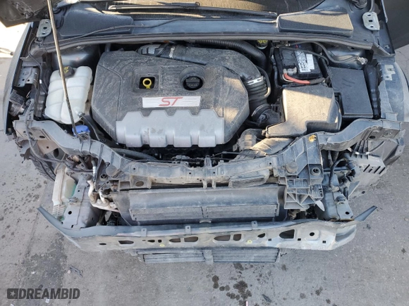 2017 Ford Focus ST with VIN 1FADP3L92HL223228, listed as a Copart auction lot 84267784 with 112,716 mi miles and Salvage Title. Bid and sale history available at carsss.com. Image 11.