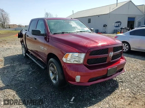 2016 Ram 1500 Tradesman with VIN 3C6RR7KT7GG262365, listed as a Copart auction lot 51218995 with 117,699 mi miles and Salvage title. Bid and sale history available at DreamBid. Image 14.