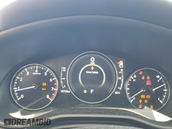 2024 Mazda CX-30 S Select Sport with VIN 3MVDMBBM8RM701752, listed as a Copart auction lot 54662705 with 16,720 mi miles and Salvage title. Bid and sale history available at DreamBid. Image 9.