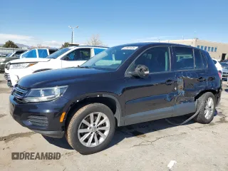 2018 Volkswagen Tiguan with VIN WVGBV7AX7JK003235, listed as a Copart auction lot 47891975 with 132,996 mi miles and Salvage Title. Bid and sale history available at DreamBid. Image 1.