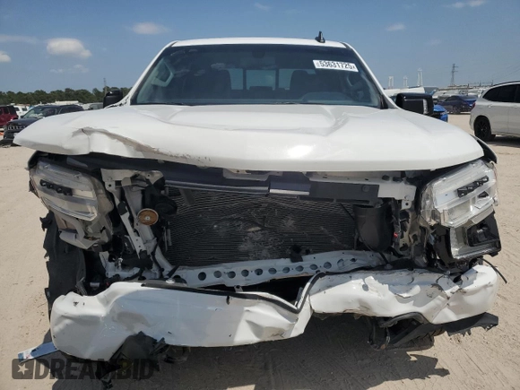 2023 Chevrolet Silverado 1500 RST with VIN 2GCUDEEDXP1145916, listed as a Copart auction lot 53631725 with Not Provided miles and Salvage Title. Bid and sale history available at carsss.com. Image 5.