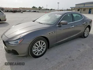 2017 Maserati Ghibli z VIN ZAM57XSA9H1206127, wystawiony jako Copart lot #56883775 z przebiegiem 13 439 mil mil oraz Czysty tytuł • Clean title. Historia ofert i sprzedaży dostępna na DreamBid. Obrazek 1.