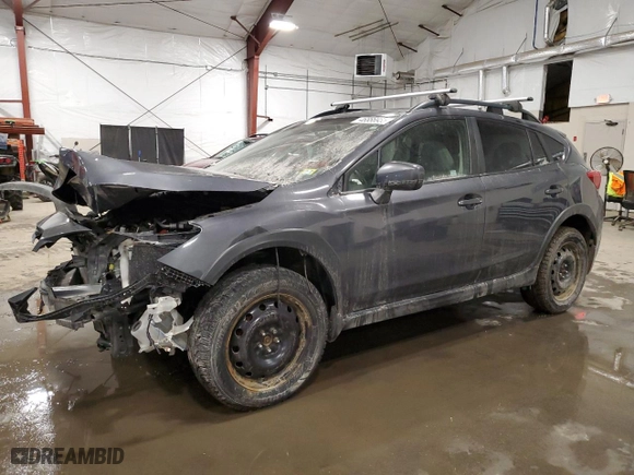 2020 Subaru Crosstrek Premium with VIN JF2GTAPC9L8209739, listed as a Copart auction lot 46886955 with 66,466 mi miles and Non Repairable. Bid and sale history available at carsss.com. Image 1.