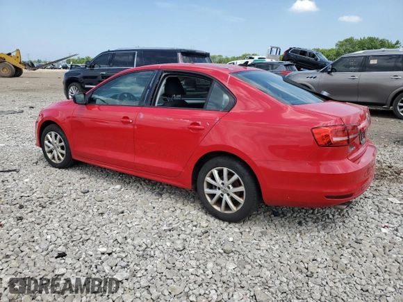 2015 Volkswagen Jetta SE с VIN 3VWD17AJXFM310609, выставлен на аукционе Copart как лот 62501385 с пробегом 85 406 миль миль и Чистый • Clean title. История ставок и продаж доступна на DreamBid. Изображение 2.