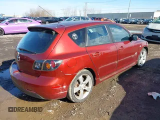 2006 Mazda 3 S Grand Touring with VIN JM1BK344761453228, listed as a IAAI auction lot 41828870 with 150,362 mi miles and . Bid and sale history available at DreamBid. Image 4.