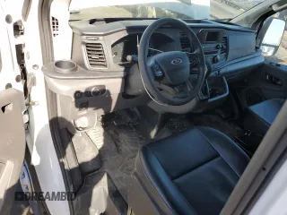 2024 Ford Transit Cargo with VIN 1FTBR3U89RKA32219, listed as a Copart auction lot 43834925 with 11,691 mi miles and Salvage title. Bid and sale history available at DreamBid. Image 8.