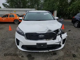 2020 Kia Sorento LX z VIN 5XYPG4A36LG698588, wystawiony jako Copart lot #57240045 z przebiegiem 75 298 mil mil oraz Szkoda całkowita • Salvage title. Historia ofert i sprzedaży dostępna na DreamBid. Obrazek 5.