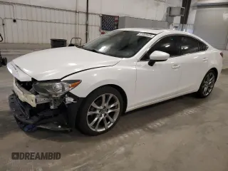 2014 Mazda 6 i Grand Touring with VIN JM1GJ1W65E1120536, listed as a Copart auction lot 51058525 with 85,850 mi miles and Salvage Title. Bid and sale history available at DreamBid. Image 1.