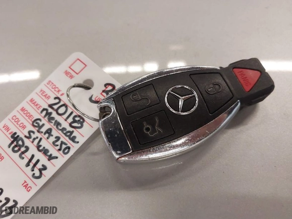 2018 Mercedes-Benz GLA with VIN WDCTG4GB2JJ482113, listed as a IAAI auction lot 41691867 with 109,936 mi miles. Bid and sale history available at carsss.com. Image 11.