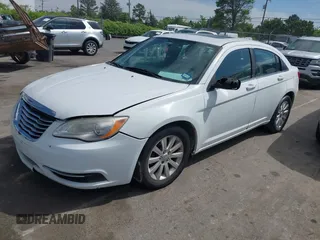 2012 Chrysler 200 Touring with VIN 1C3CCBBG0CN270822, listed as a IAAI auction lot 42004711 with 170,859 mi miles. Bid and sale history available at carsss.com. Image 2.