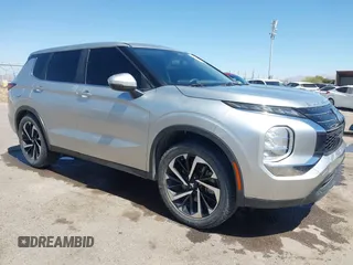 2022 Mitsubishi Outlander ES z VIN JA4J3TA81NZ015802, wystawiony jako IAAI lot #42278112 z przebiegiem Nie podano mil oraz . Historia ofert i sprzedaży dostępna na DreamBid. Obrazek 1.