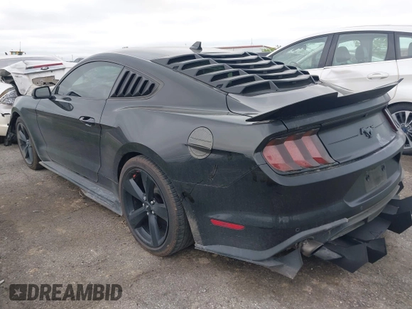 2021 Ford Mustang EcoBoost z VIN 1FA6P8TH7M5132841, wystawiony jako IAAI lot #42364830 z przebiegiem 22 331 mil mil oraz . Historia ofert i sprzedaży dostępna na DreamBid. Obrazek 3.