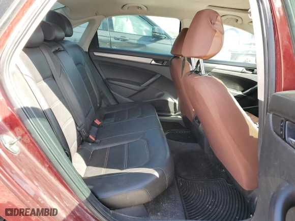 2015 Volkswagen Passat 2.0L TDI SE w/Sunroof with VIN 1VWBV7A3XFC053398, listed as a Copart auction lot 53162165 with 223,315 mi miles and Clean Title. Bid and sale history available at carsss.com. Image 10.