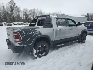 2022 Ram 1500 Rebel z VIN 1C6SRFLT4NN269031, wystawiony jako Copart lot #42962065 z przebiegiem 37 925 mil mil oraz Czysty tytuł • Clean title. Historia ofert i sprzedaży dostępna na DreamBid. Obrazek 3.