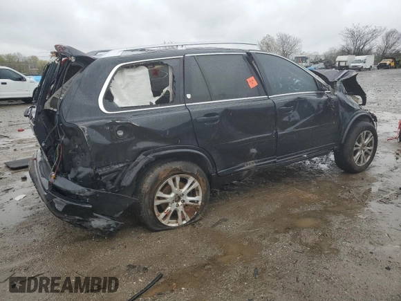 2013 Volvo XC90 Premier Plus with VIN YV4952CZ6D1641228, listed as a Copart auction lot 52796905 with 218,605 mi miles and Salvage Title. Bid and sale history available at carsss.com. Image 3.