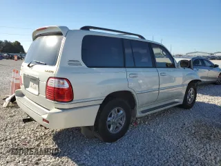 2000 Lexus LX 470 z VIN JT6HT00W7Y0114787, wystawiony jako Copart lot #84433924 z przebiegiem Nie podano mil oraz Szkoda całkowita • Salvage title. Historia ofert i sprzedaży dostępna na DreamBid. Obrazek 3.