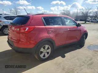 2011 Kia Sportage LX with VIN KNDPBCA27B7115456, listed as a Copart auction lot 50258315 with 142,153 mi miles and Salvage title. Bid and sale history available at DreamBid. Image 3.