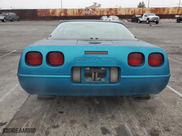1994 Chevrolet Corvette with VIN 1G1YY22P0R5107379, listed as a Copart auction lot 43614425 with 127,470 mi miles and Clean Title. Bid and sale history available at carsss.com. Image 6.
