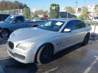 2013 BMW 7 Series 740i with VIN WBAYA6C51DD143836, listed as a IAAI auction lot 39215782 with 176,881 mi miles and . Bid and sale history available at DreamBid. Image 17.
