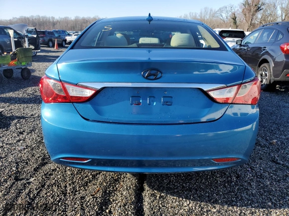 2012 Hyundai Sonata GLS with VIN 5NPEB4AC5CH320261, listed as a Copart auction lot 48255965 with 107,631 mi miles and Salvage Title. Bid and sale history available at carsss.com. Image 6.
