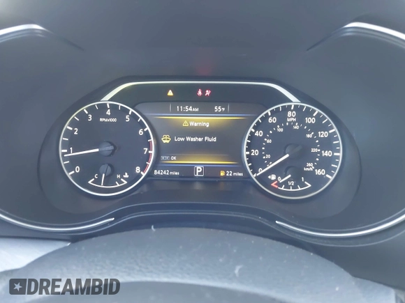 2018 Nissan Maxima SV with VIN 1N4AA6AP5JC367756, listed as a IAAI auction lot 41141245 with 84,242 mi miles and . Bid and sale history available at DreamBid. Image 7.