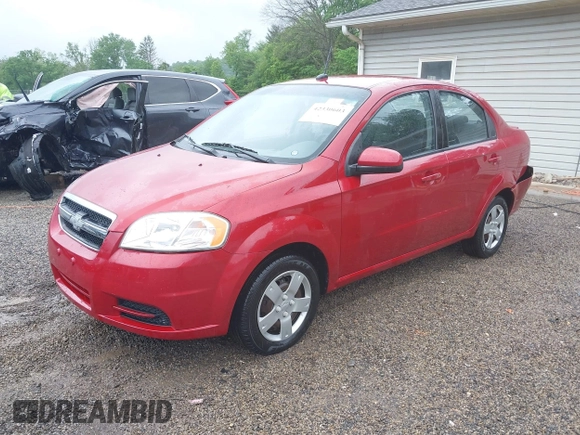 2010 Chevrolet Aveo 1LT with VIN KL1TD5DE3AB050201, listed as a IAAI auction lot 42330603 with 47,898 mi miles and . Bid and sale history available at DreamBid. Image 2.