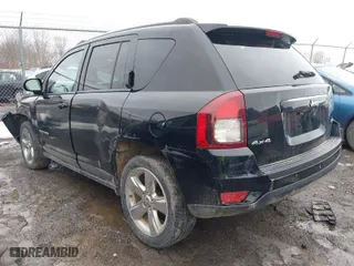2017 Jeep Compass High Altitude with VIN 1C4NJDEB4HD107948, listed as a IAAI auction lot 41718447 with 161,232 mi miles. Bid and sale history available at carsss.com. Image 3.