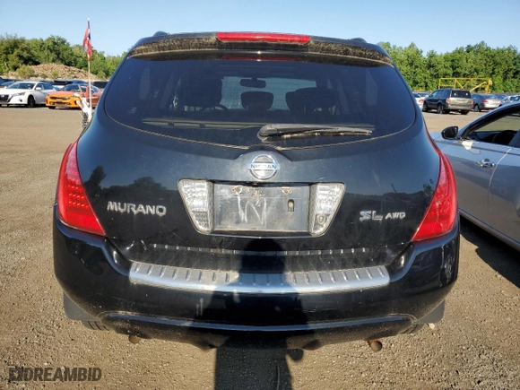 2007 Nissan Murano S with VIN JN8AZ08W97W621963, listed as a Copart auction lot 64014584 with 99,860 mi miles and Clean Title. Bid and sale history available at carsss.com. Image 6.
