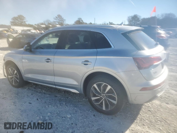 2021 Audi Q5 Premium Plus with VIN WA1BAAFY6M2105428, listed as a Copart auction lot 88976885 with 71,722 mi miles and Salvage Title. Bid and sale history available at carsss.com. Image 2.