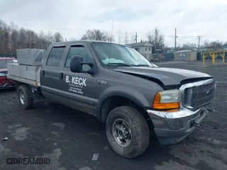 2002 Ford Super Duty F-250 XL with VIN 1FTNW21F62ED68871, listed as a IAAI auction lot 41951305 with 309,164 mi miles. Bid and sale history available at carsss.com. Image 1.
