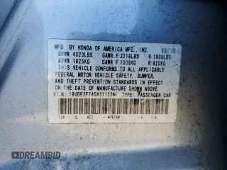 2016 Acura ILX w/Premium Pkg with VIN 19UDE2F74GA011379, listed as a Copart auction lot 48243345 with 121,476 mi miles and Salvage Title. Bid and sale history available at carsss.com. Image 13.