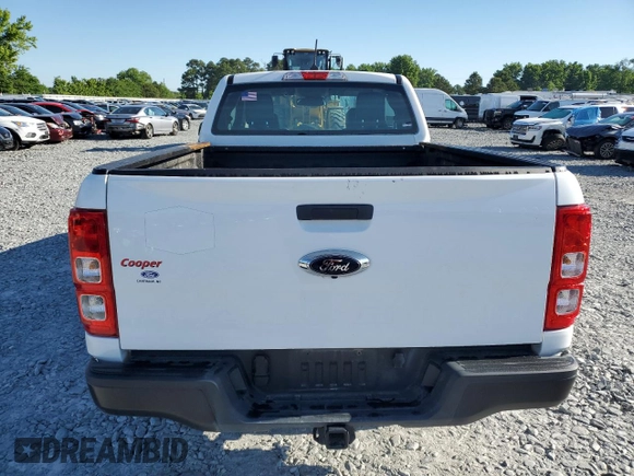 2022 Ford Ranger XL with VIN 1FTER1EHXNLD54131, listed as a Copart auction lot 54276435 with 26,688 mi miles and Salvage title. Bid and sale history available at DreamBid. Image 6.