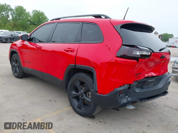 2018 Jeep Cherokee Limited z VIN 1C4PJMDB4JD602540, wystawiony jako IAAI lot #42100732 z przebiegiem 84 567 mil mil oraz . Historia ofert i sprzedaży dostępna na DreamBid. Obrazek 3.