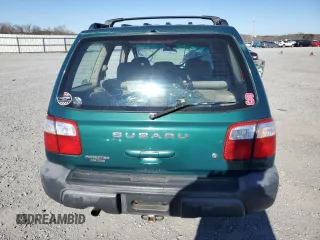2001 Subaru Forester L with VIN JF1SF63541G751912, listed as a Copart auction lot 45462225 with 0 mi miles and Salvage Title. Bid and sale history available at carsss.com. Image 6.