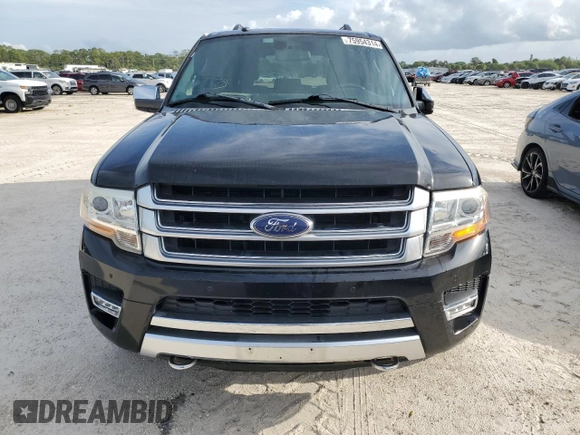 2016 Ford Expedition Max Platinum с VIN 1FMJK1MT6GEF35805, выставлен на аукционе Copart как лот 75954314 с пробегом Не указан миль и Списание • Salvage title. История ставок и продаж доступна на DreamBid. Изображение 5.