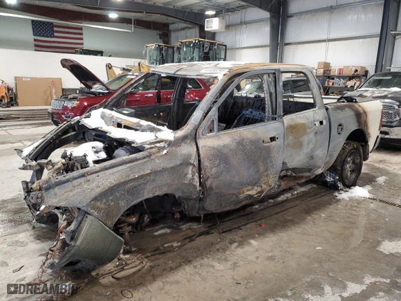 2010 Dodge Ram 1500 SLT with VIN 1D7RV1CT1AS230050, listed as a Copart auction lot 44430295 with 0 mi miles and Salvage Title. Bid and sale history available at carsss.com. Image 1.