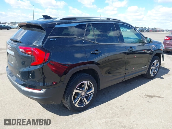 2019 GMC Terrain SLT with VIN 3GKALVEV3KL368549, listed as a IAAI auction lot 41861362 with 118,522 mi miles. Bid and sale history available at carsss.com. Image 4.
