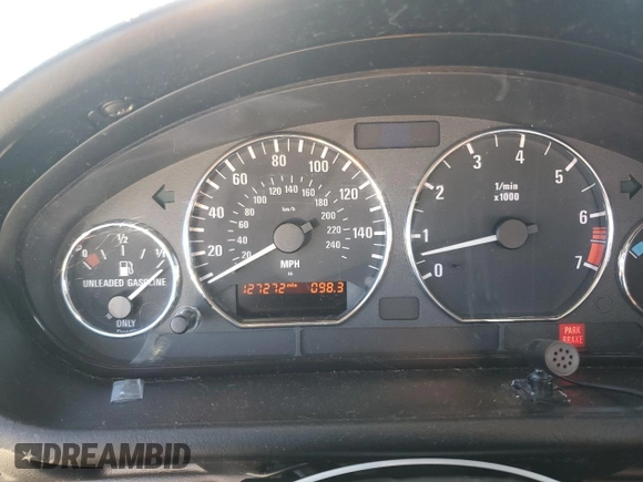 2001 BMW Z3 2.5 z VIN WBACN33431LK45600, wystawiony jako Copart lot #77857924 z przebiegiem 127 272 mil mil oraz Szkoda całkowita • Salvage title. Historia ofert i sprzedaży dostępna na DreamBid. Obrazek 9.