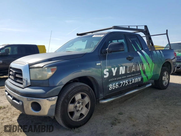 2007 Toyota Tundra SR5 with VIN 5TFRT541X7X010745, listed as a Copart auction lot 54935365 with 304,479 mi miles and Clean Title. Bid and sale history available at DreamBid. Image 1.