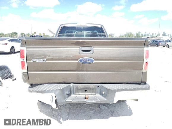 2009 Ford F-150 XL with VIN 1FTRF12879KC60671, listed as a Copart auction lot 76003554 with 266,092 mi miles and Salvage Title. Bid and sale history available at carsss.com. Image 6.