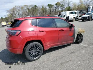 2023 Jeep Compass (RED) Edition with VIN 3C4NJDCN7PT527581, listed as a Copart auction lot 53448295 with Not Provided miles and Non Repairable. Bid and sale history available at carsss.com. Image 3.
