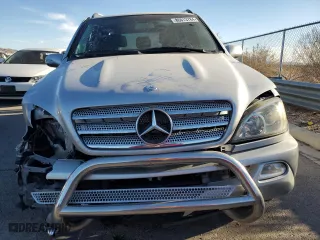 2005 Mercedes-Benz M-Class 3.7L with VIN 4JGAB57E05A522038, listed as a Copart auction lot 86013784 with 167,256 mi miles and Salvage Title. Bid and sale history available at carsss.com. Image 5.
