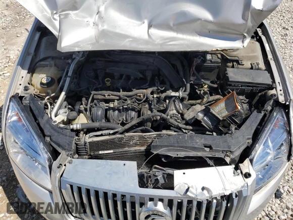 2007 Mercury Milan with VIN 3MEHM07Z27R620031, listed as a Copart auction lot 56409715 with 197,418 mi miles and Salvage title. Bid and sale history available at DreamBid. Image 11.
