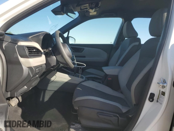 2025 Subaru Forester with VIN JF2SLDAC7SH409814, listed as a Copart auction lot 47240535 with 1,308 mi miles and Salvage title. Bid and sale history available at DreamBid. Image 7.