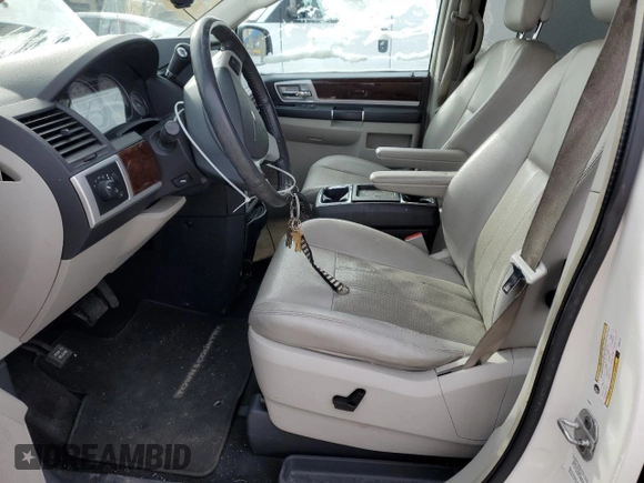 2010 Chrysler Town & Country Touring Plus with VIN 2A4RR8DX7AR387442, listed as a Copart auction lot 45749785 with 144,839 mi miles and Salvage Title. Bid and sale history available at carsss.com. Image 7.