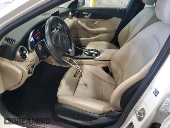 2016 Mercedes-Benz C 300 Luxury with VIN 55SWF4KB4GU168958, listed as a Copart auction lot 55852505 with 148,593 mi miles and Salvage Title. Bid and sale history available at DreamBid. Image 7.
