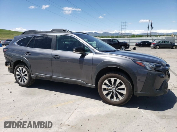 2023 Subaru Outback Limited with VIN 4S4BTANC6P3114873, listed as a Copart auction lot 56017825 with 36,852 mi miles and Salvage title. Bid and sale history available at DreamBid. Image 4.