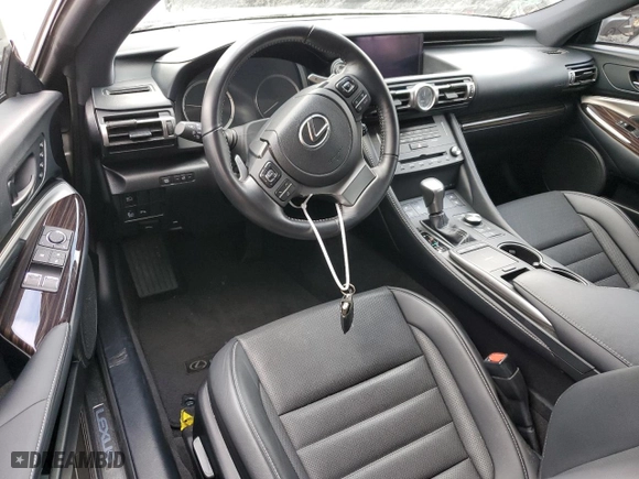 2022 Lexus RC with VIN JTHDZ5BC3N5025236, listed as a Copart auction lot 82552844 with 24,208 mi miles and Non Repairable. Bid and sale history available at carsss.com. Image 8.