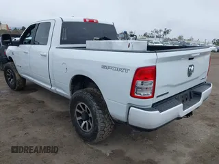 2023 Ram 2500 Big Horn with VIN 3C6UR5DL5PG650271, listed as a IAAI auction lot 41805374 with 27,395 mi miles and . Bid and sale history available at DreamBid. Image 3.